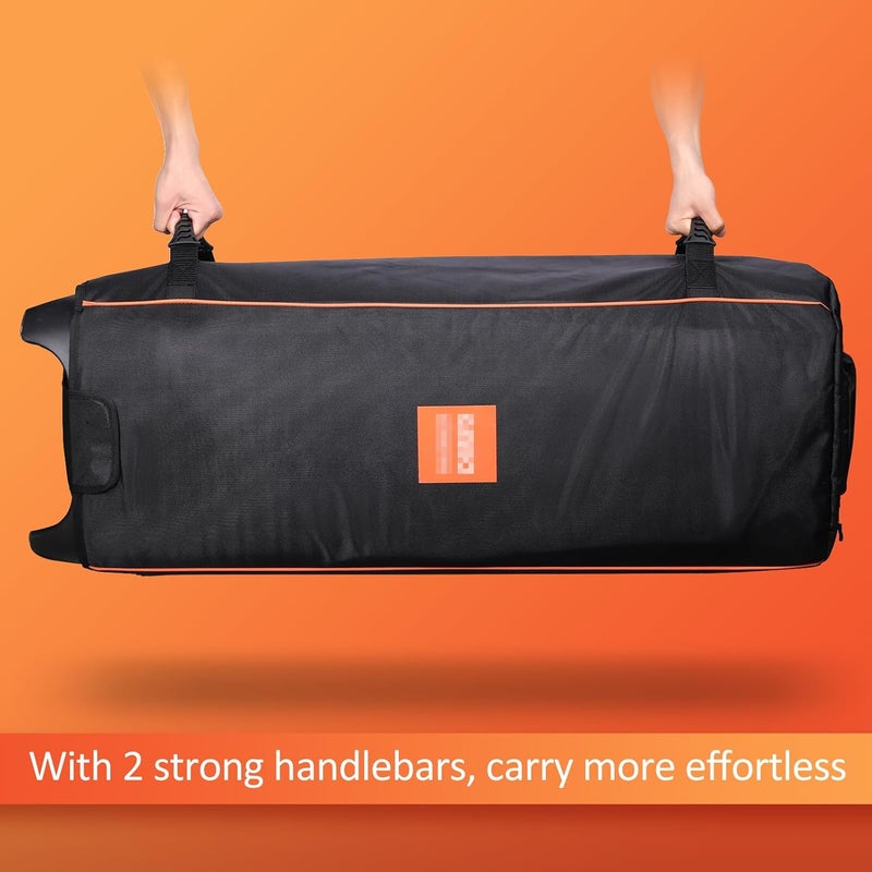 OUKNAK حقيبة سفر مكبر الصوت بديلة لسلسلة JBL Party Box، حقيبة حمل محمولة وظهر لمكبر صوت JBL (لـ partybox 1000) - Image 5